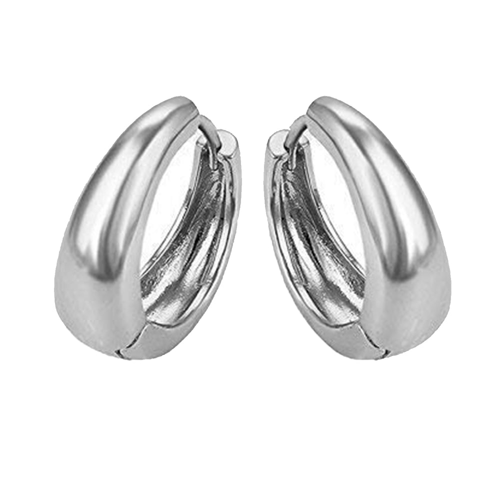 Bollywood Styled Piercing Kaju Bali / Hoop Pair of Mens Earrings