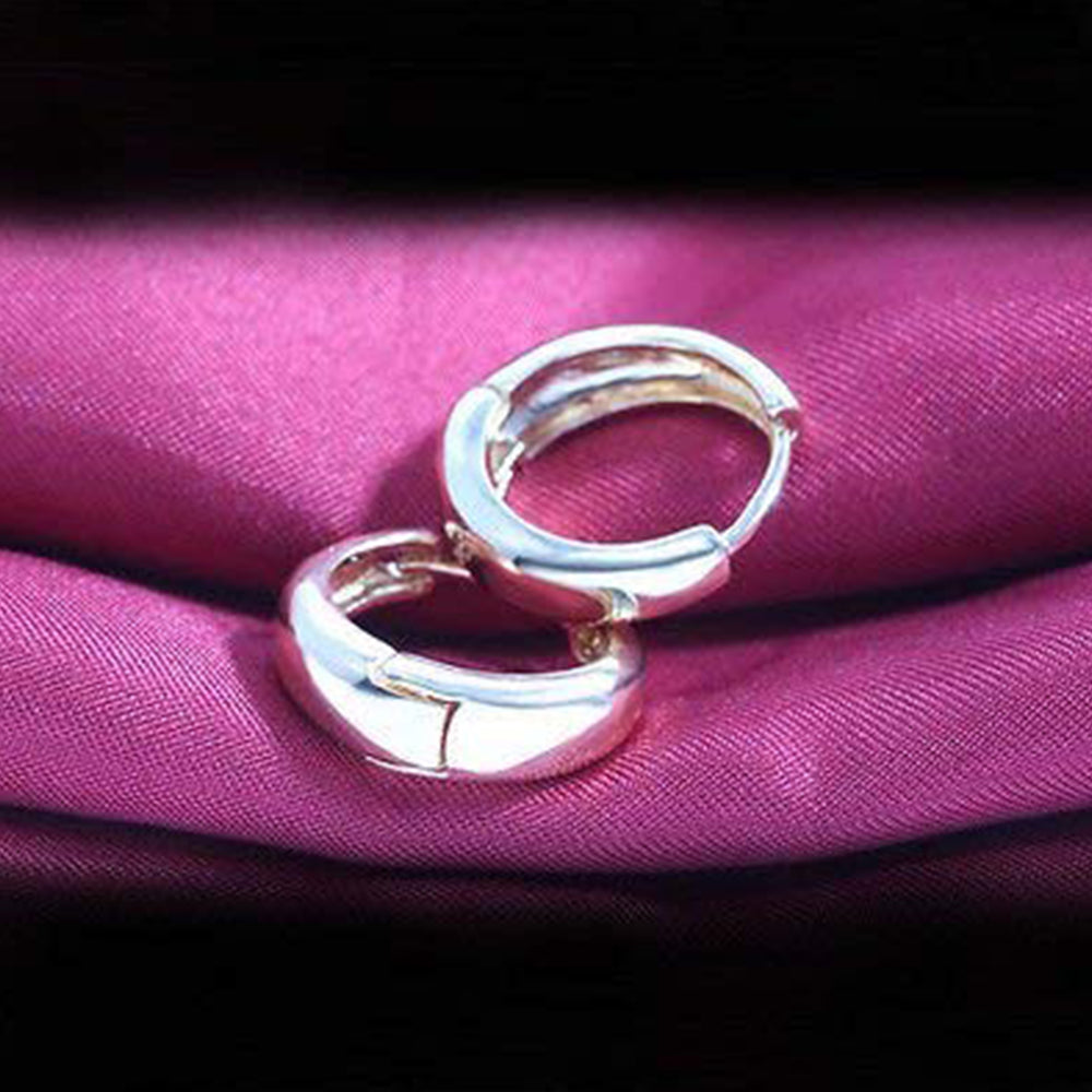 Bollywood Styled Piercing Kaju Bali / Hoop Pair of Mens Earrings