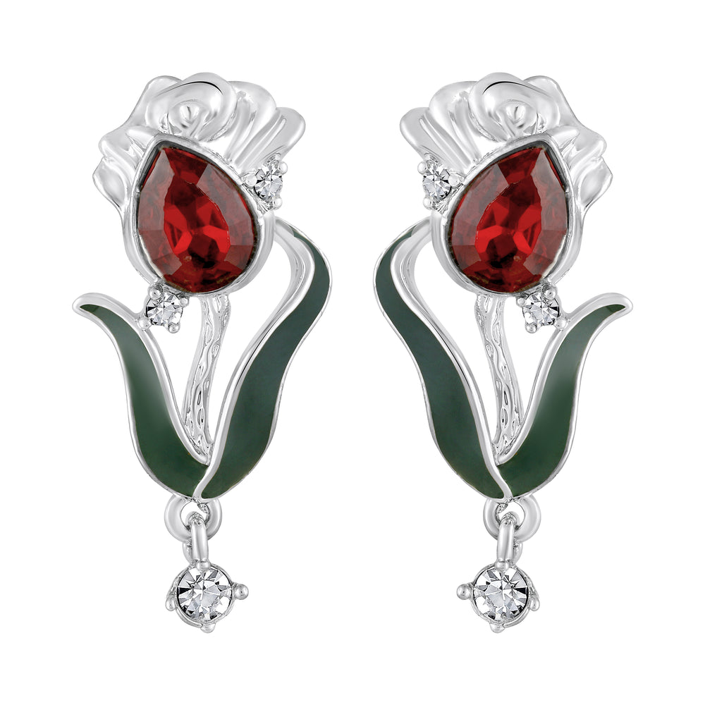 Small and Cute Trendy Drop Earrings with Meenakari Work