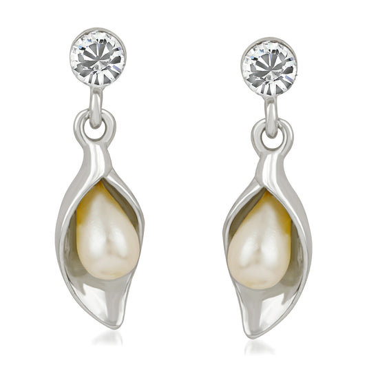 Ethereal Solitaire Earrings