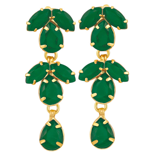 Elegant Designer Crystal Earrings