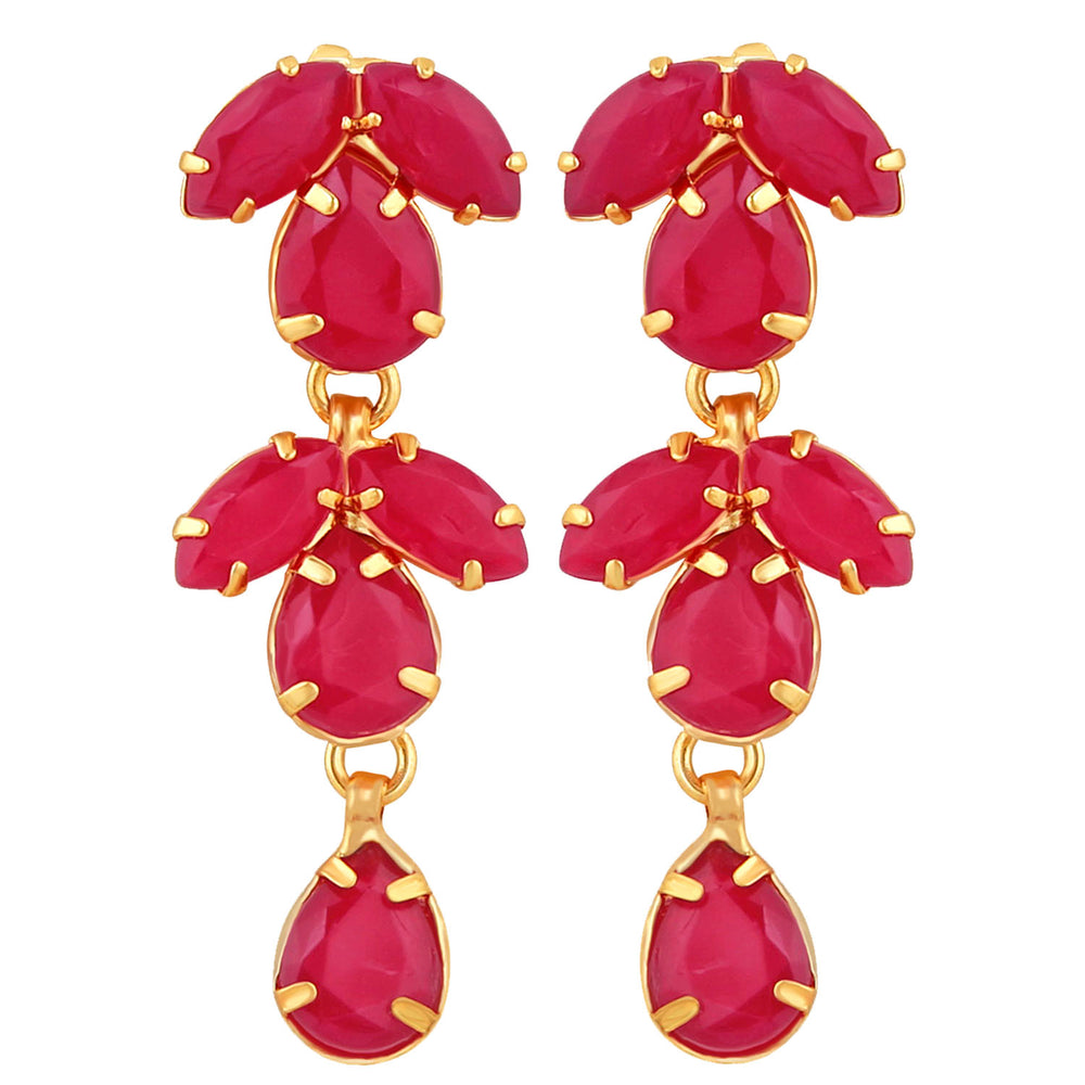 Elegant Designer Crystal Earrings