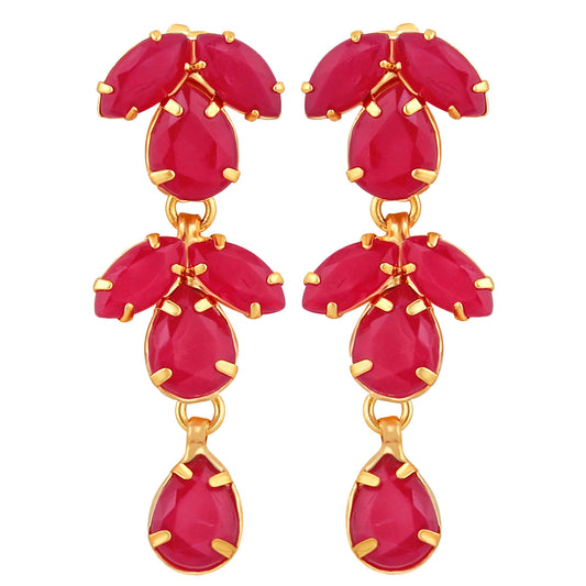 Elegant Designer Crystal Earrings