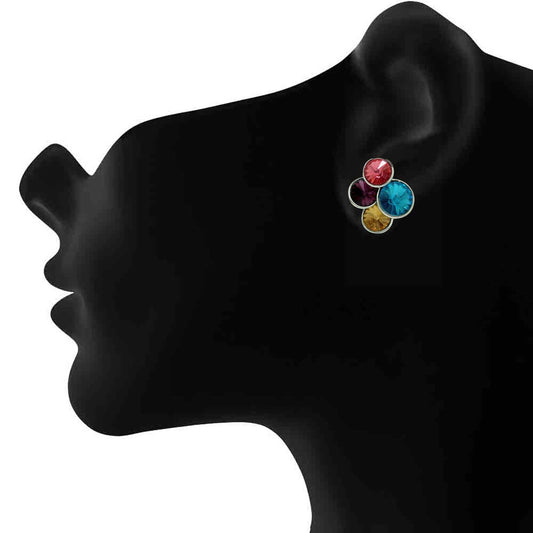 Enchanting multiclour Studs