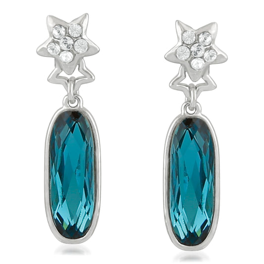 Sparkling Star Crystal Earrings