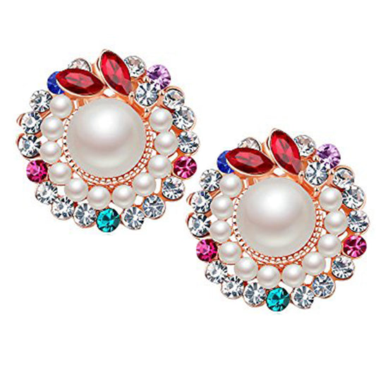 Sparkling Colors Flawless Pearl Designer Earrings