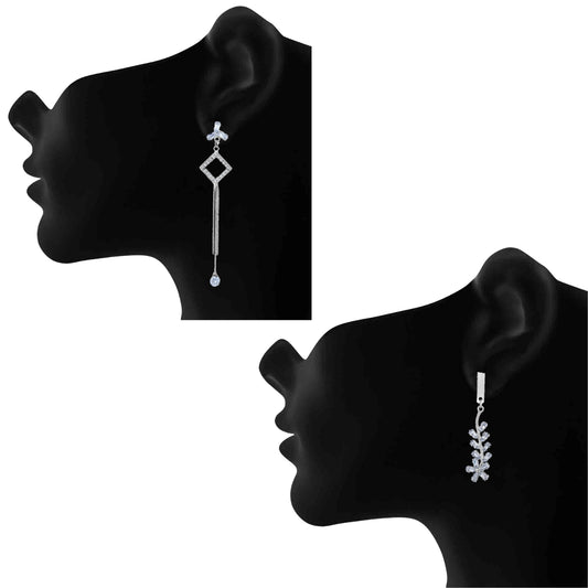 Combo of 2  Party Wear Earrings