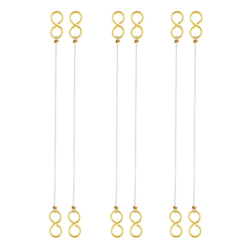 Transparent Heavy Earrings Support Ear Chains