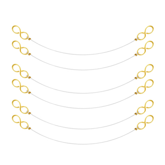 Transparent Heavy Earrings Support Ear Chains