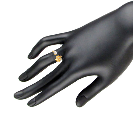 Vignaharta Ganesh Adjustable Finger ring