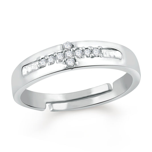 Valentine Gift CZ Finger Ring