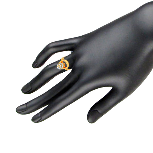 Exclusive Crystal Valentine Finger Ring