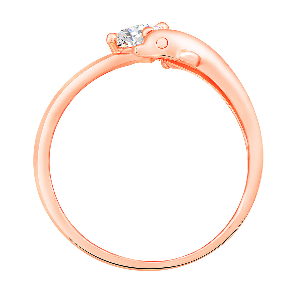 Dolphin Shaped Adjustable Finger Ring