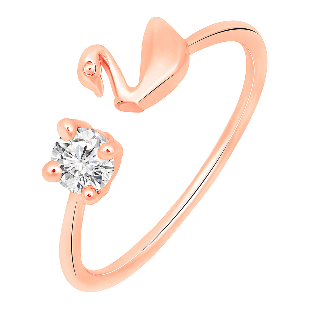 Duck Shaped Adjustable Finger Ring
