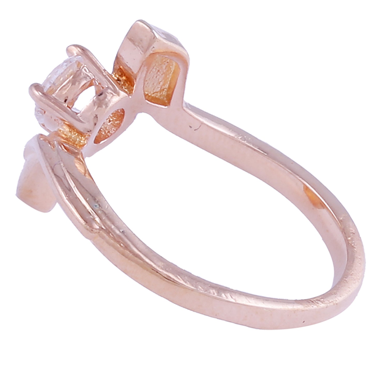 Leaf Rose Foliole Finger Ring