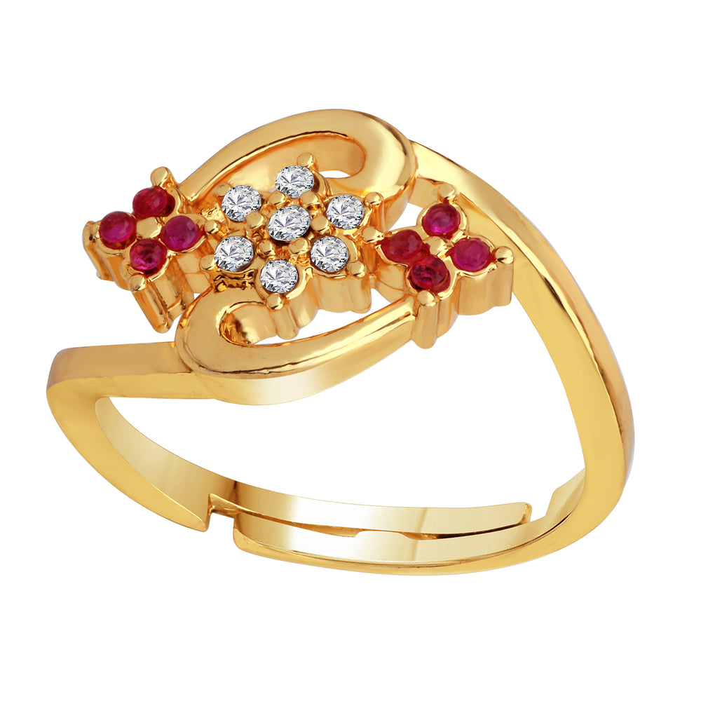 Exclusive Crown ,Hug Disigner Finger Rings with Rose Box