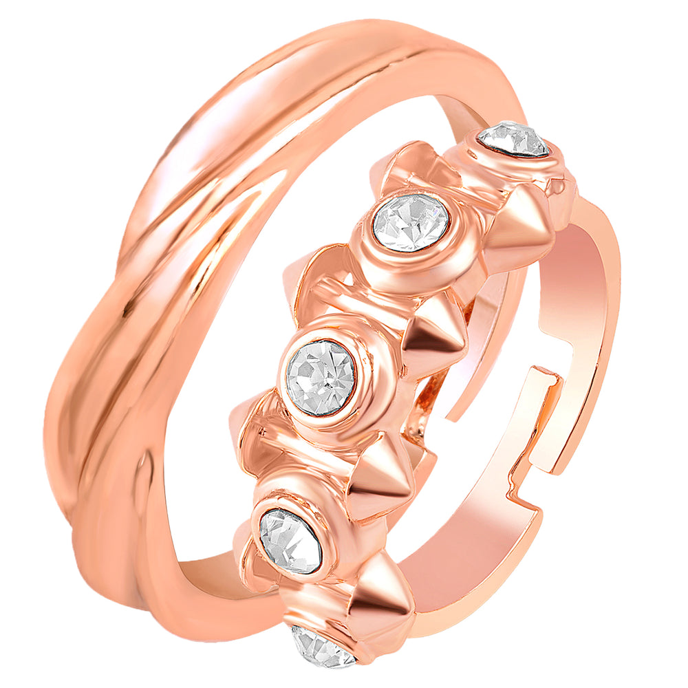 Valentine Gift Proposal Adjustable Couple Ring