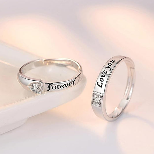 Forever Together Couple Ring Set