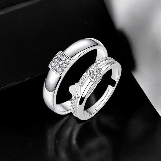 Forever Together Couple Ring Set