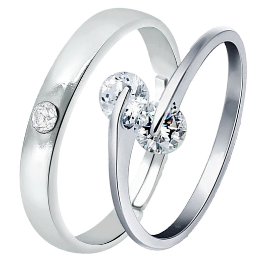 Forever Together Couple Ring Set