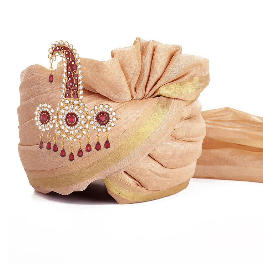Perfect Safa Kalangi Brooch for Men