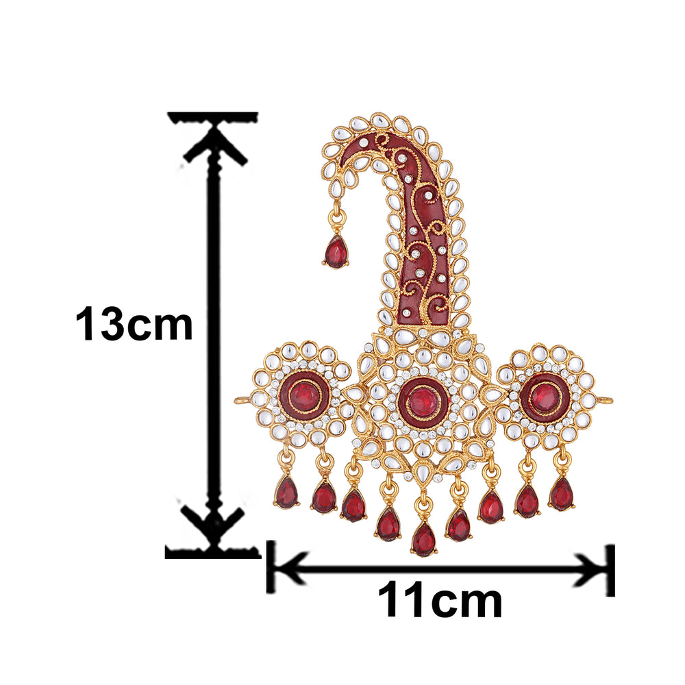 Perfect Safa Kalangi Brooch for Men