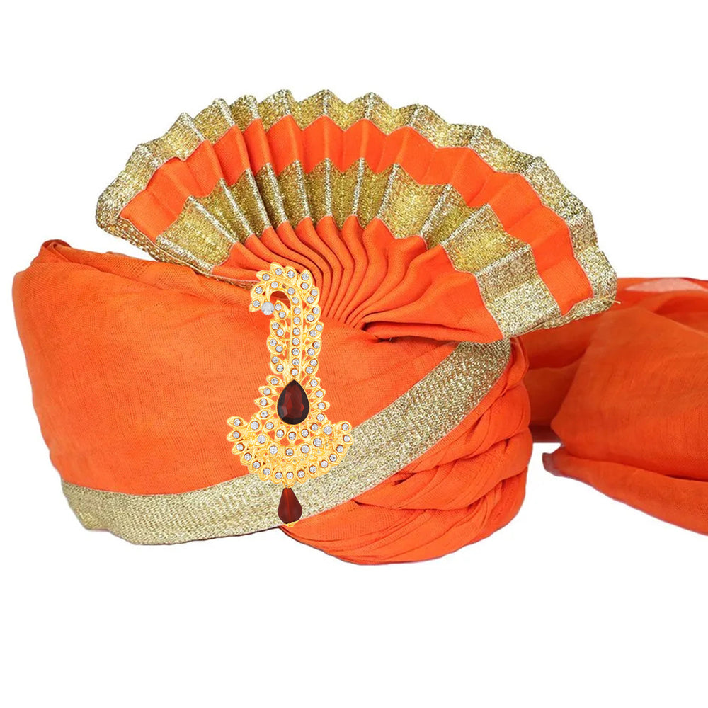 Perfect Safa Kalangi Brooch for Men