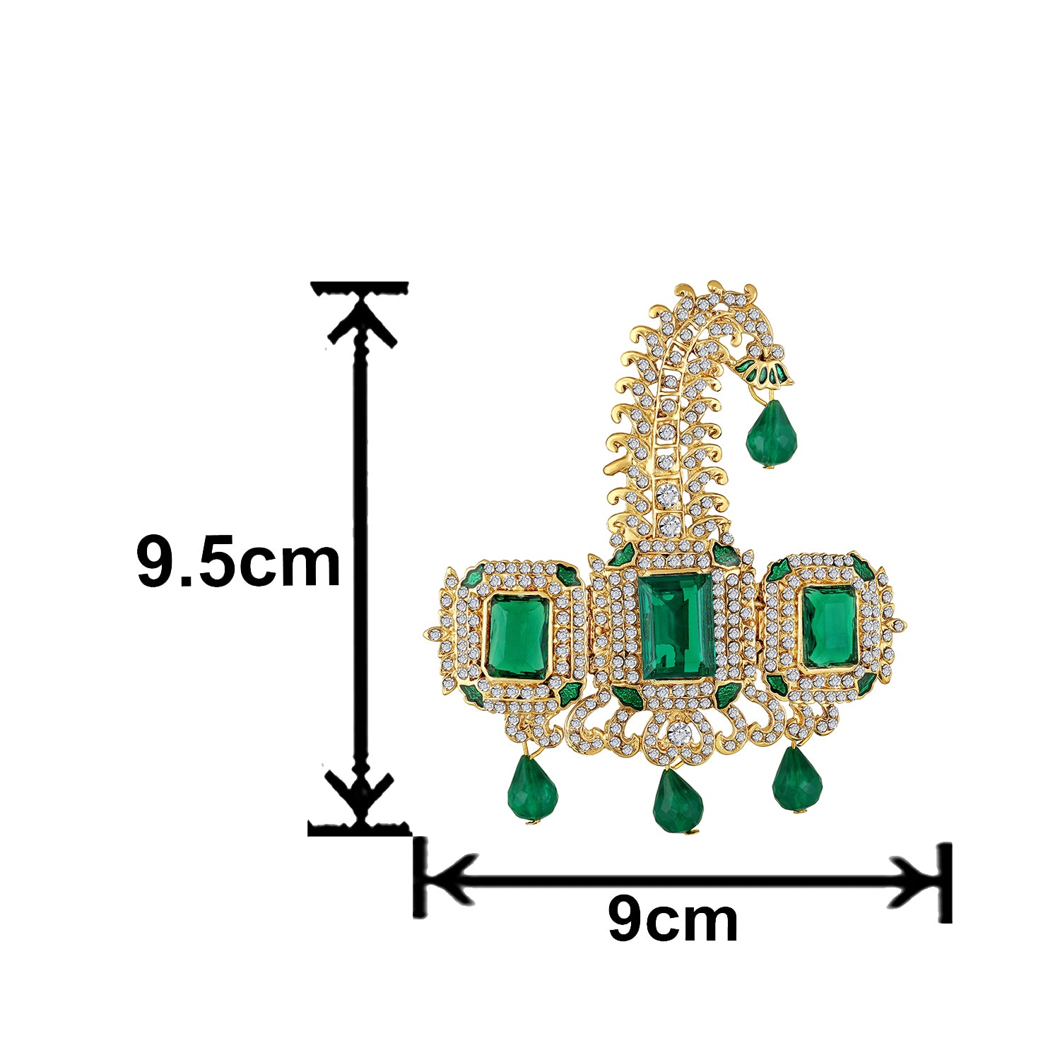 Perfect Safa Kalangi Brooch for Men