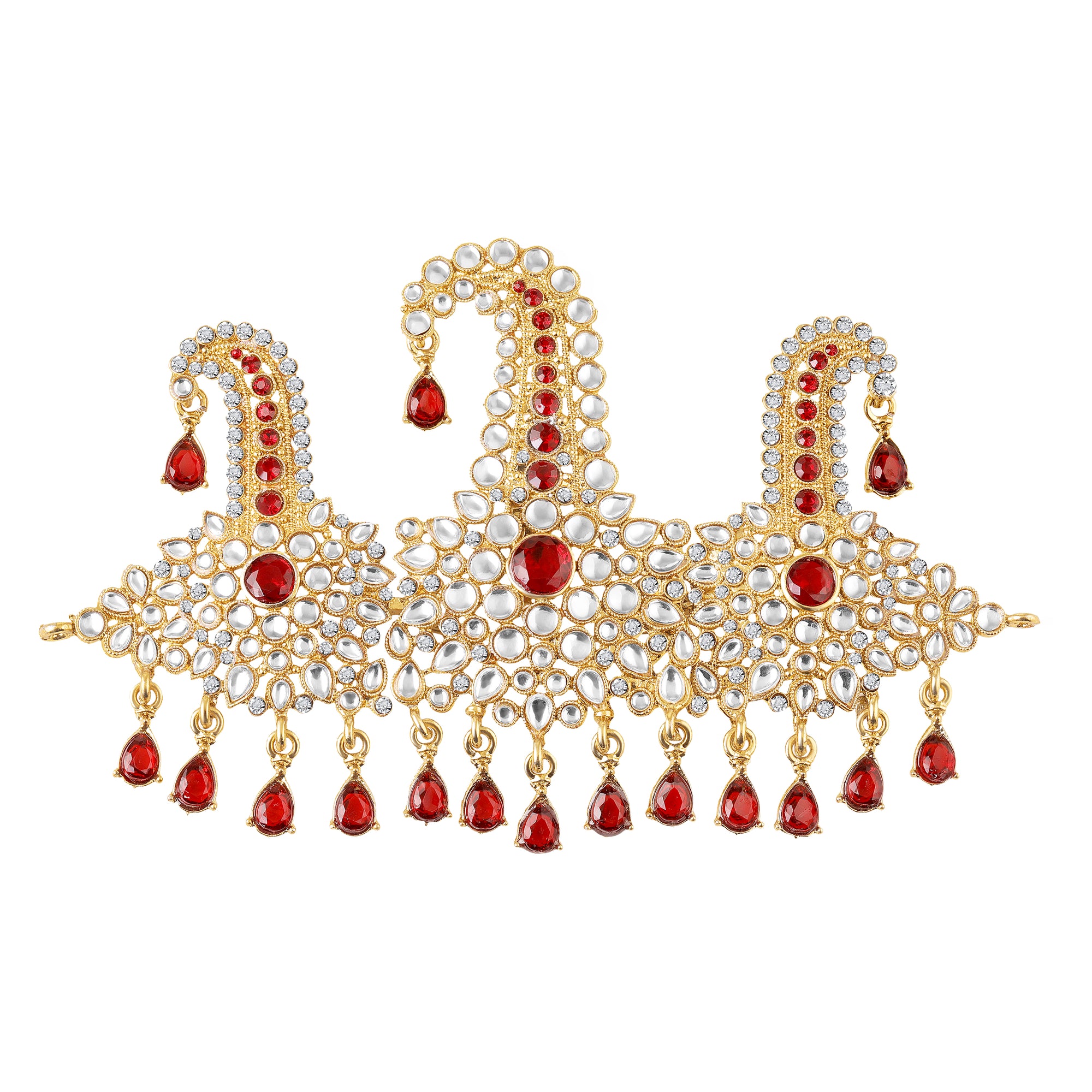 Traditional Wedding Pagdi Brooch Safa Kalangi for Groom