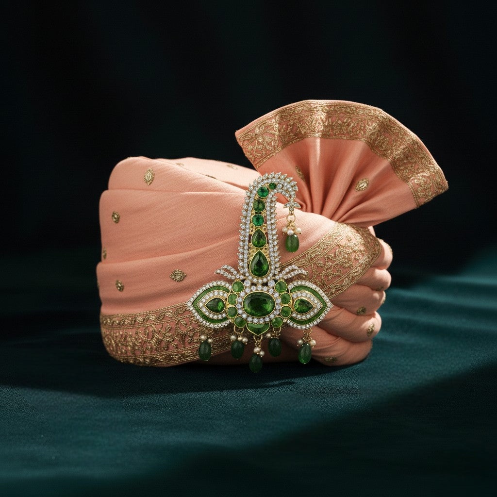 Royal Green Kalangi for Groom
