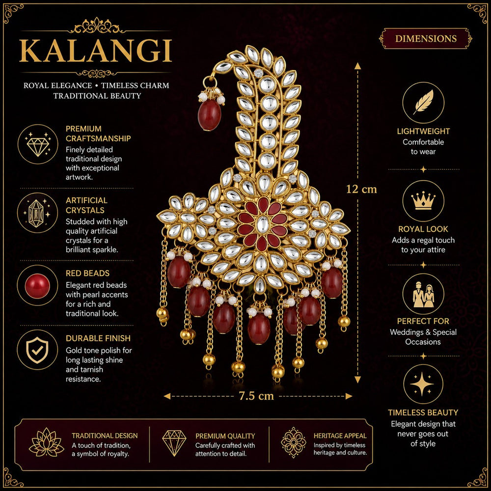 Royal Red Kalangi for Groom