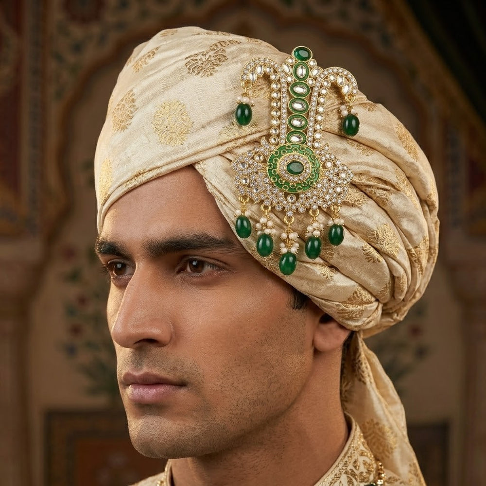 Royal Green Kalangi for Groom