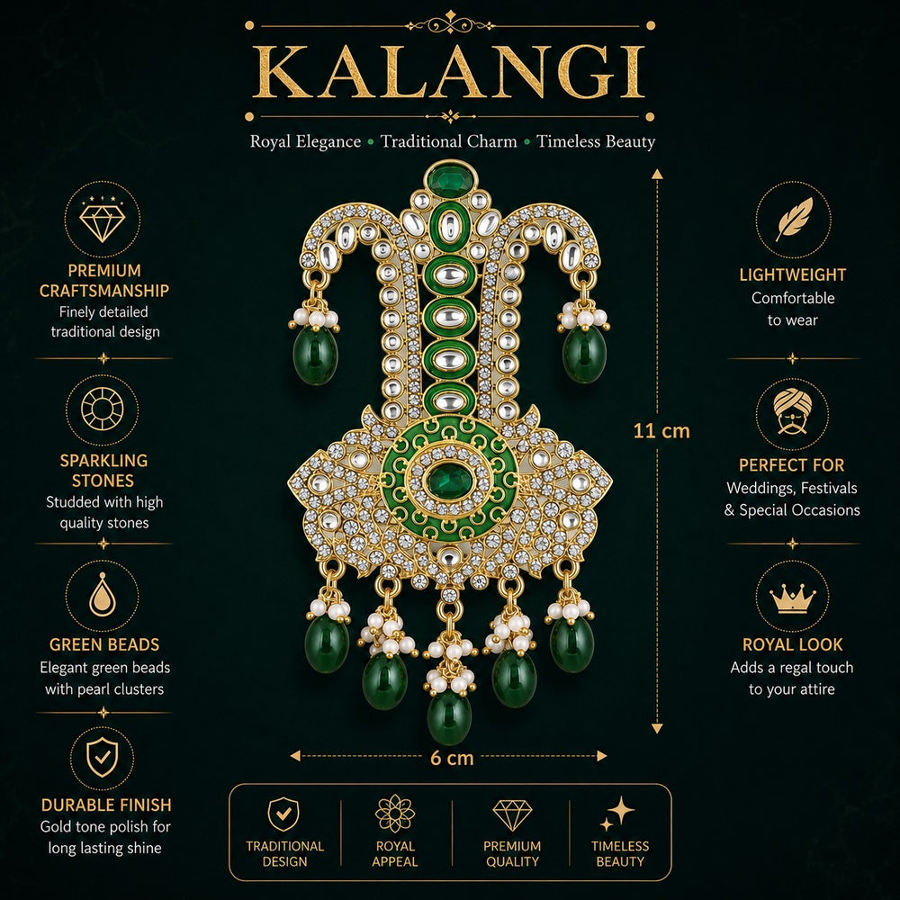 Royal Green Kalangi for Groom