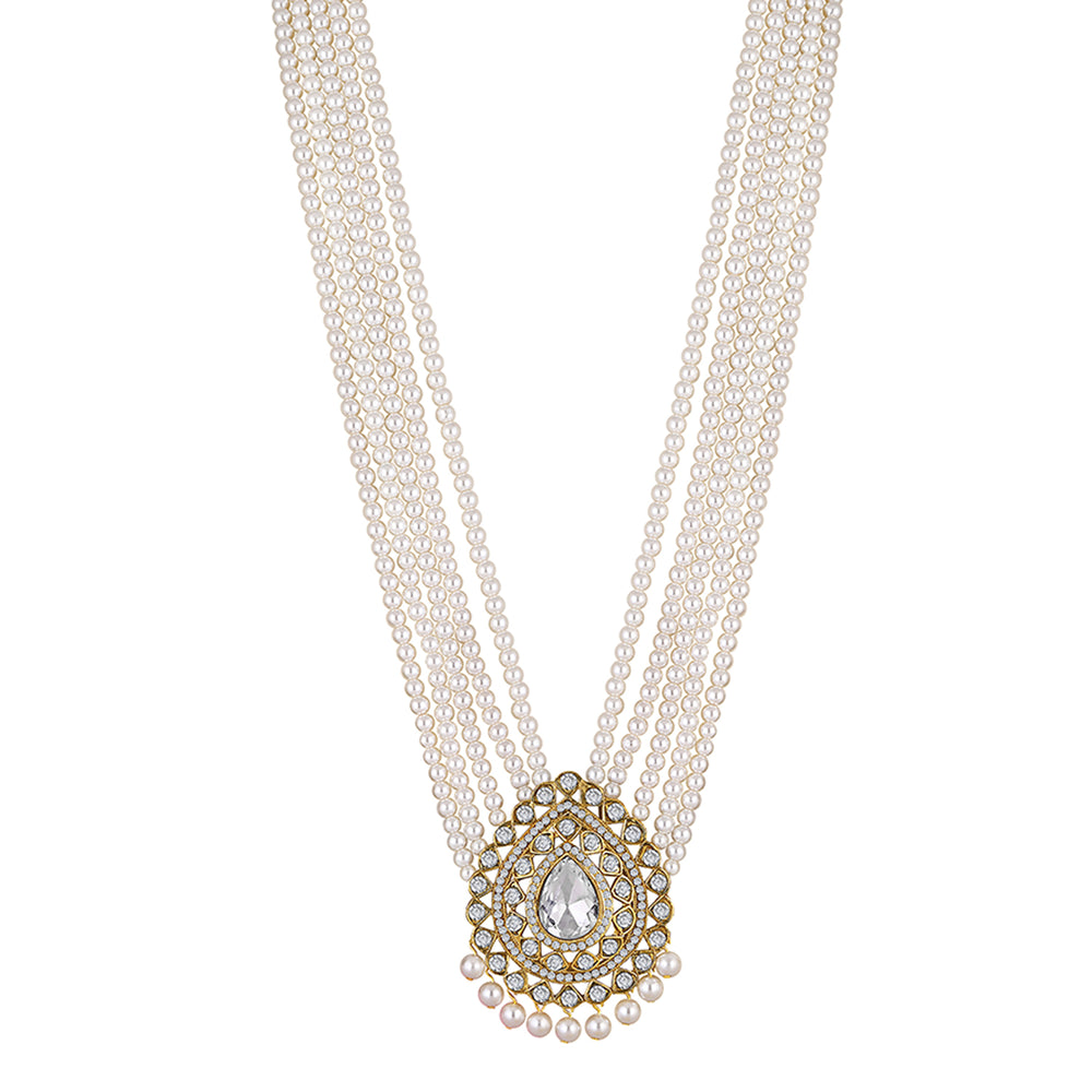 Sherwani Moti Mala Haar Necklace dulha Mala