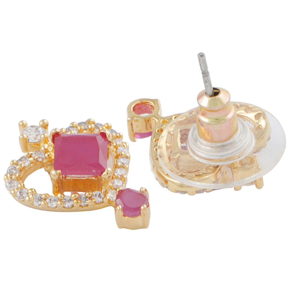 Ruby Love Ethnic Pendant set