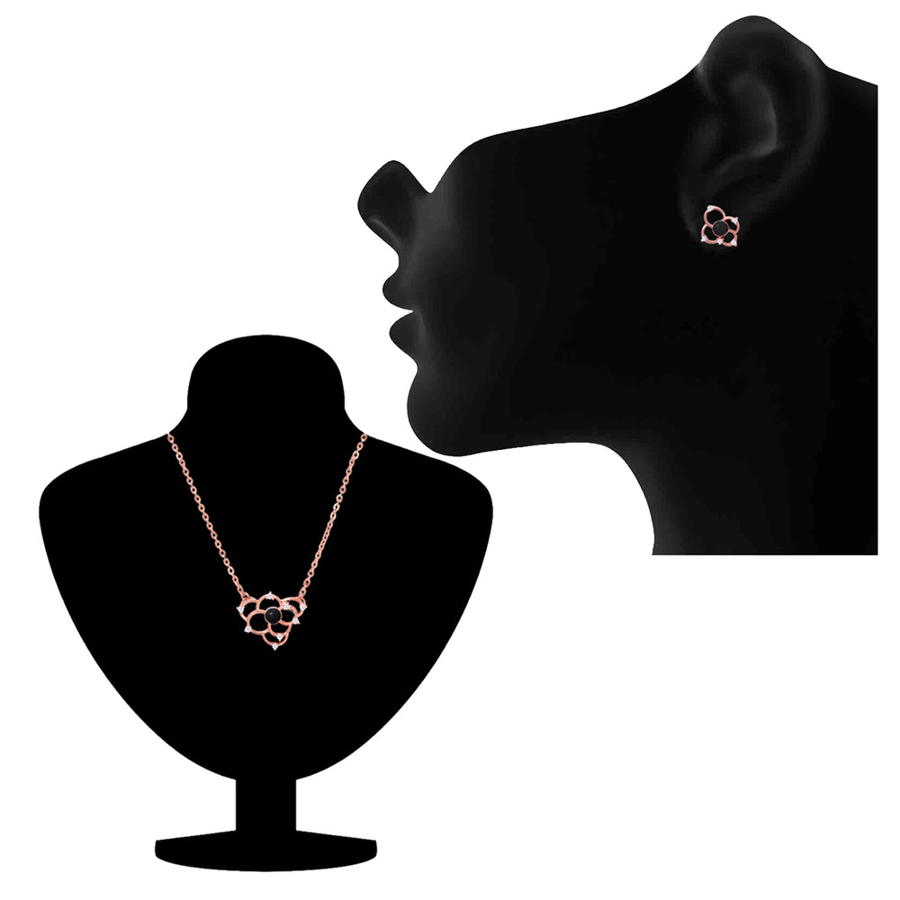 Flower Pendant Set