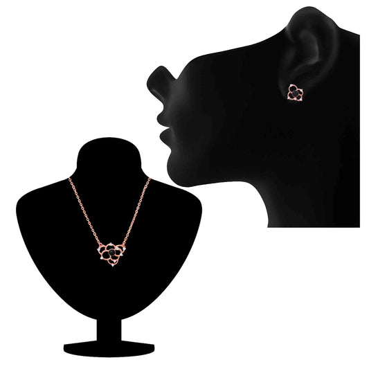 Flower Pendant Set