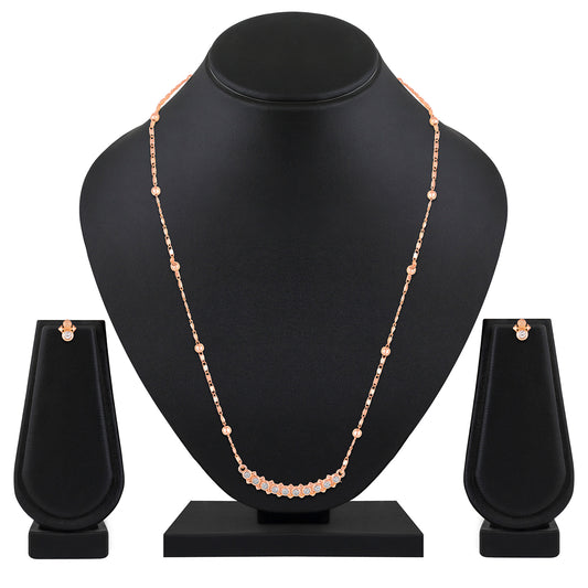 Dual Side Spikes Pendant Set