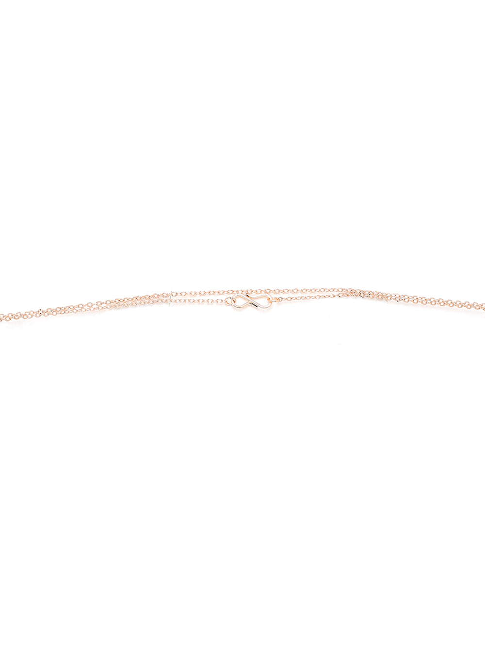 Green Heart Crystal Layered Necklaceset