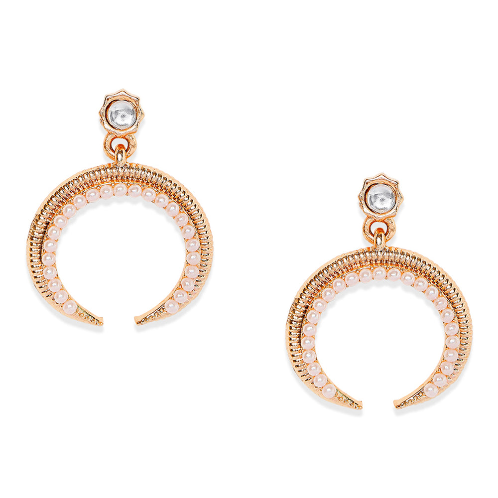 Dual Side Spikes Pendant Set