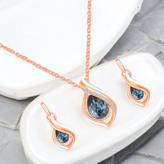 Water Drop Pendant Set