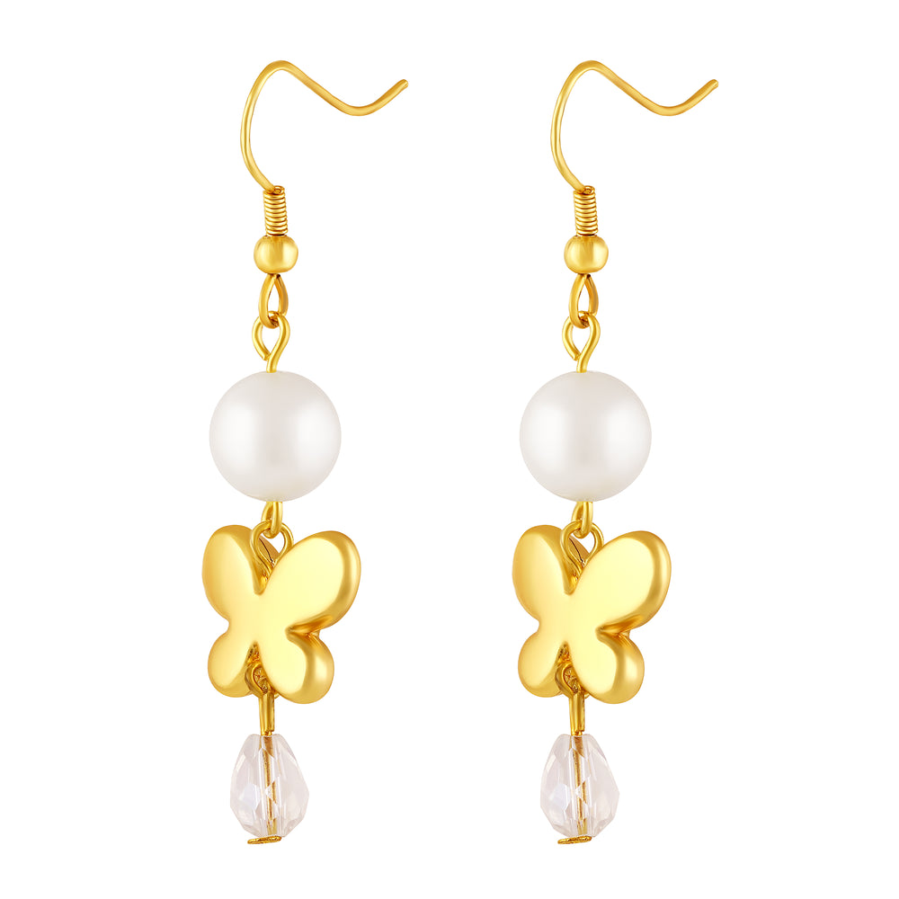 Flying Butterfly-Shaped Necklace Set