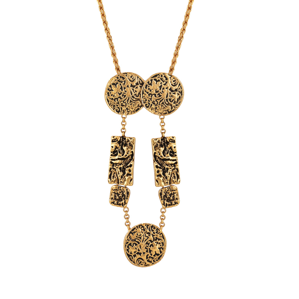 Black Meenakari Work Enamel Long Necklace Jewellery Set