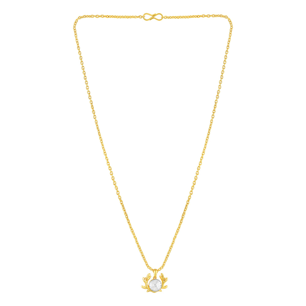Reindeer-Shaped Necklace Pendant Set