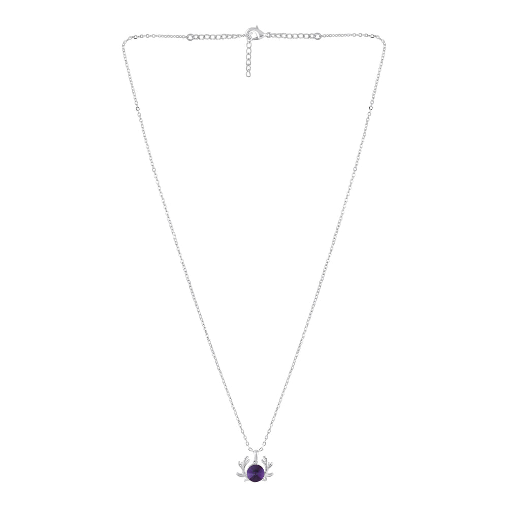 Reindeer-Shaped Necklace Pendant Set
