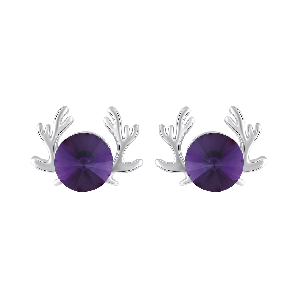 Reindeer-Shaped Necklace Pendant Set