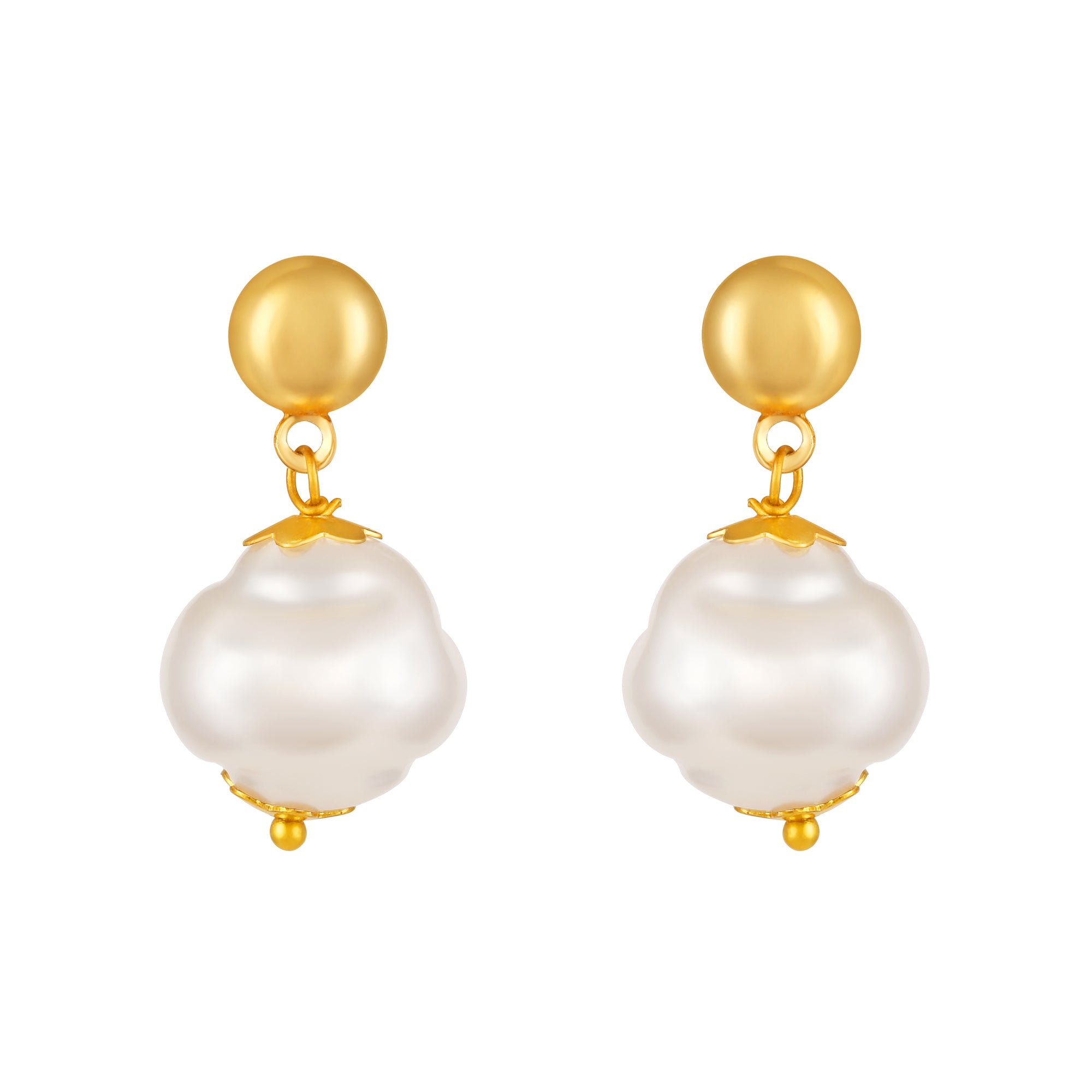 Delicate Necklace Set with Artificial Beads