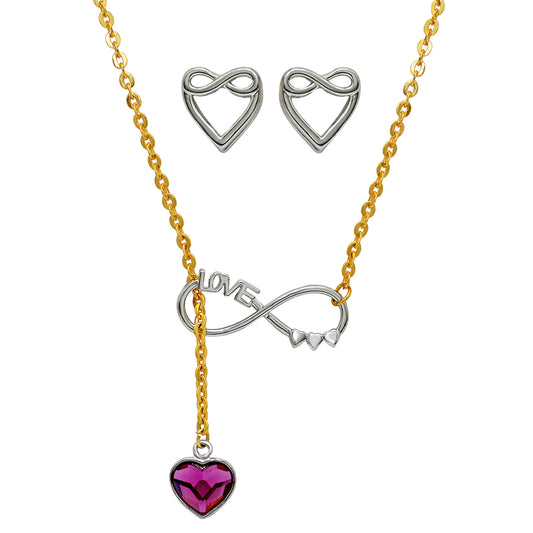 Infinite Love Lariat Necklace