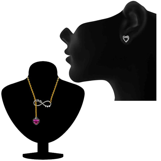Infinite Love Lariat Necklace