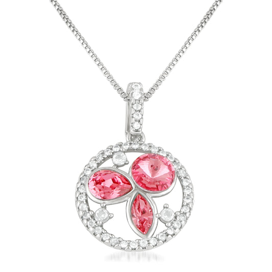 Gleaming Cubic Zirconias Pendant